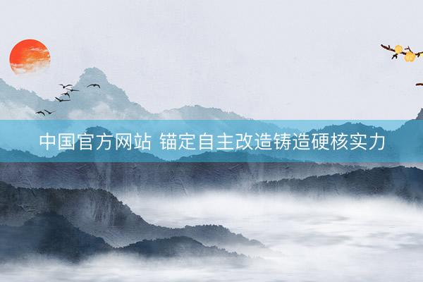 中国官方网站 锚定自主改造铸造硬核实力
